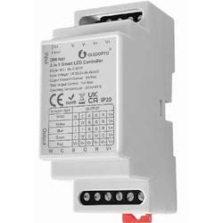 Smart Home Gledopto Pro 5i1 controller til DIN-skinne - Hue kompatibel, RGB+CCT