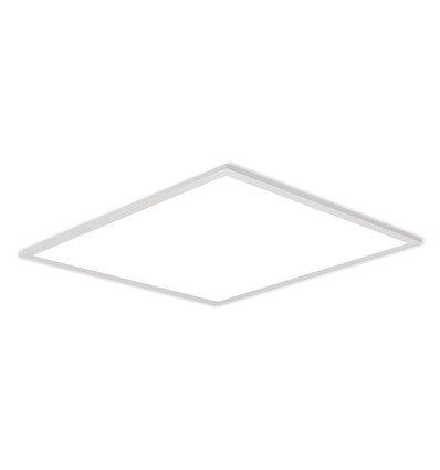 60x60 RA90, DALI dimbar LED-panel - 30W, DALI / push dimbar, UGR19, hvit kant