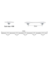 Trappe LED COB strip settt - Opp til 16 trinn, 11W per trinn, 24V, IP20, med sensor + effekter