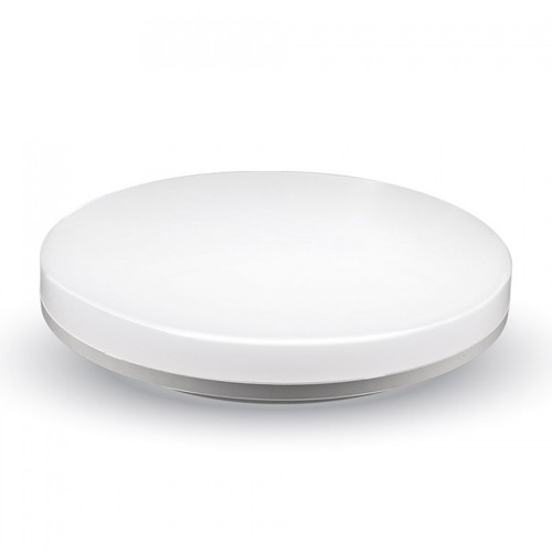 15W LED-taklampe - IP44, Ø20cm, rund