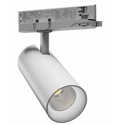 Spectrum hvit skinnespot - To spredningsgrader, RA90, 3-faset