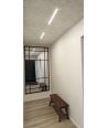 120 cm LED Troldtekt-skinne - 35W, Akustilight, innfelt, 24V