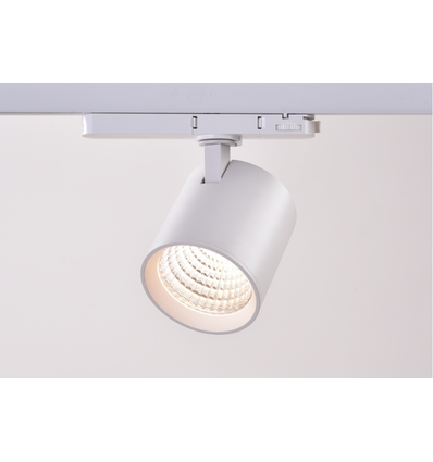 LEDlife hvit skinnespot 30W - CASAMBI dimbar, RA90, 170lm/w, 3-faset