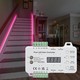 Trappe RGB LED strip sett - 2x5 meter, 16W, 24V, IP30, med sensor