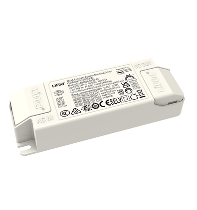 Lifud 14W dimbar LED driver - Triac faseavsnittdimmer, 200-350 mA, 25-40V