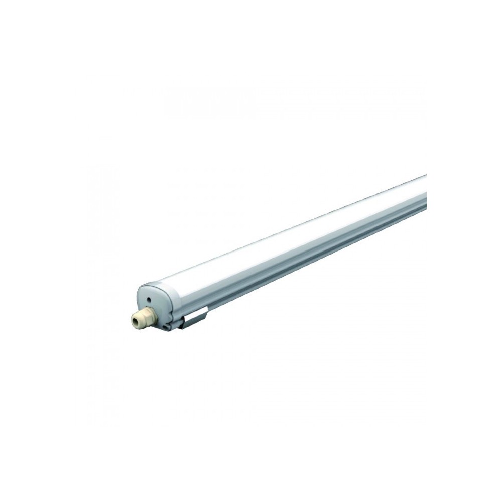 V-Tac vanntett 18W komplett LED armatur - 60 cm, IP65, 230V - Dimbar : Ikke dimbar, Kulør : Nøytral