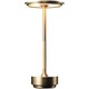Oppladbar LED bordlampe med justerbar farge - Gull, touch dimbar, IP20