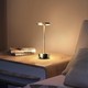 Oppladbar LED bordlampe Innendørs/utendørs - Gull, berøringsdimbar, CCT, IP54 utendørs