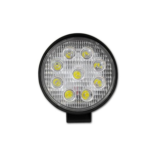 27W LED arbeidslys - Bil, lastebil, traktor, utrykningskjøretøyer, kald hvit, 12V / 24V