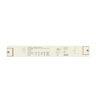 OSRAM 180W / 12V DC strømforsyning - 15A, IP20 innendørs