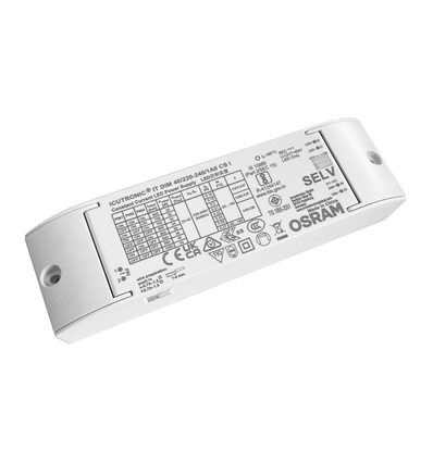 Osram 44W 1-10V dimbar driver til LED panel - Med 1-10V signal interface, 23-42V, 600-1050mA