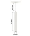 Spectrum SHIFT pendel 12W - Hvit, RA90, 30 cm