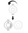 LEDlife rWave bevegelsessensor til innbygging - Mikrobølge/dagslyssensor, 1-10V