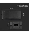 V-Tac 30W strømforsyning til LED strips - 12V DC, 5A, IP44 baderom