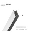 Outlet: SHIFT Startsett - 2 meter komplett, Hvit