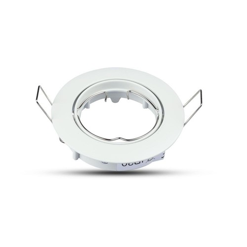MR16 eller GU10 Downlight-sett - Uten lyskilde, hvit, hull: Ø7,4 cm, mål: Ø8,2 cm