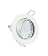 Downlight kit uten lyskilde - Høyde: Ø7,4 cm, Mål: Ø8,2 cm, Hvit, vælg MR16 eller GU10 fatning