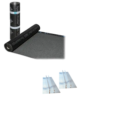 Solcelleanlegg takpapp og ståltak Monteringsudstyr, 4 paneler ekstra - Takpapp eller ståltak, for 30/35mm panel