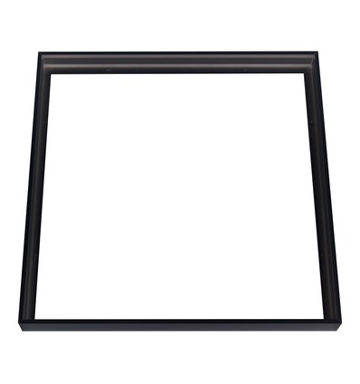 Ramme til 60x60 LED panel, sort - Samlesett, svart kant