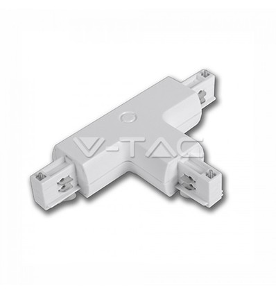 T-skjøt til skinner - Hvit