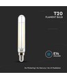 E14 4W LED-pære - T20, Kultråd