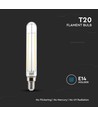 V-Tac 4W LED pære - T20, Karbon filamenter, E14