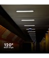 60cm 18W vanntett komplett LED-armatur - IP65