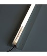 Trebetong/gips Skinne 120 cm for LED strips - Innfelt, kan forlenges