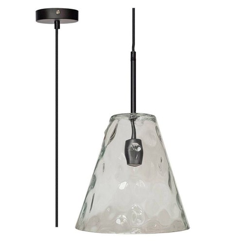 V-Tac moderne pendellampe - Glass, Ø27 cm, E27