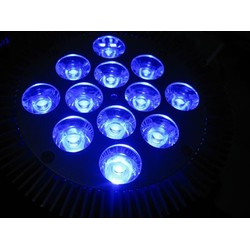  LED vekstlys, 12W, E27, Ren blå, Grow lamp