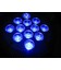 LED vekstlys, 12W, E27, Ren blå, Grow lamp