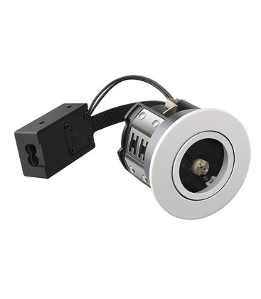LEDlife innbyggingsspot Inno88 - MR16,12V, matt hvit, IP44, direkte i isolasjon