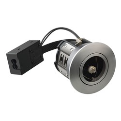 Innendørs downlights LEDlife Inno88 - MR16, børstet alu, IP44, direkte i isolasjon