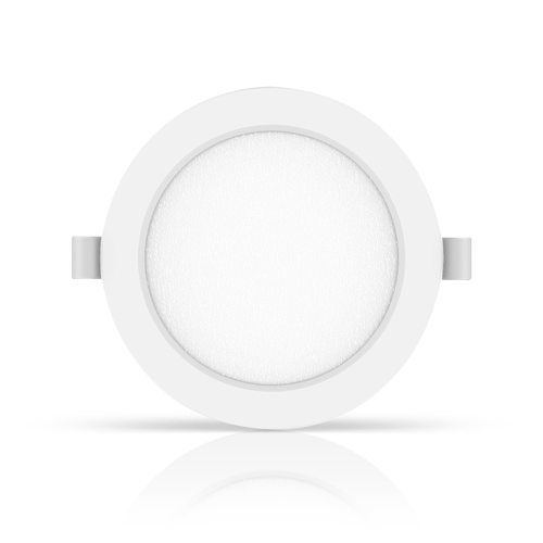 Outlet: LED E6 Bakbelyst Innbyggingsspot, 12W, 4000K, Ø145-155mm, Rund - For Innbygging