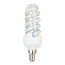  Outlet: LED Spiral B5, 7W, E14, 3000K