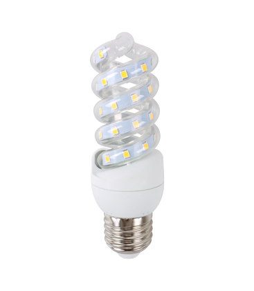 Outlet: Aigostar LED Pære 7W E27 - spiral, Nøytral Hvit, 4000K