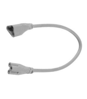 Outlet: 30 cm forlengerkabel - Hann-hunn plug, passer til LEDlife Easy-Grow