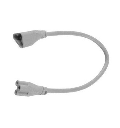 Outlet: 30 cm forlengerkabel - Hann-hunn plug, passer til LEDlife Easy-Grow