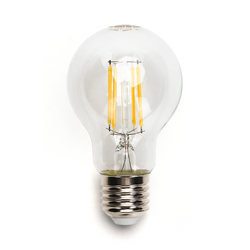  Outlet: LED Filament pære A60 E27 - 4W, 2700K, Klar