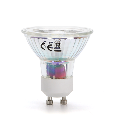 Outlet: LED A5 GU10 COB 3W 3000K Glass