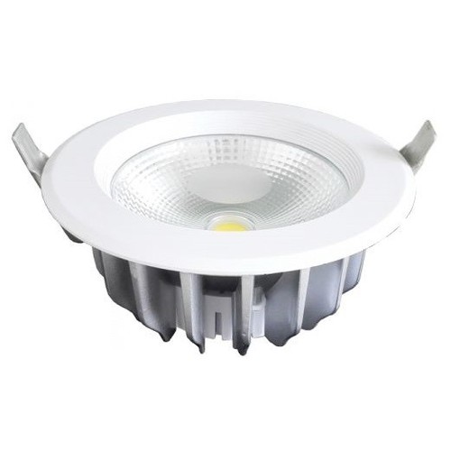 Outlet: V-Tac 10W LED downlight - Hull: Ø12 cm, Mål: Ø13,5 cm, 230V