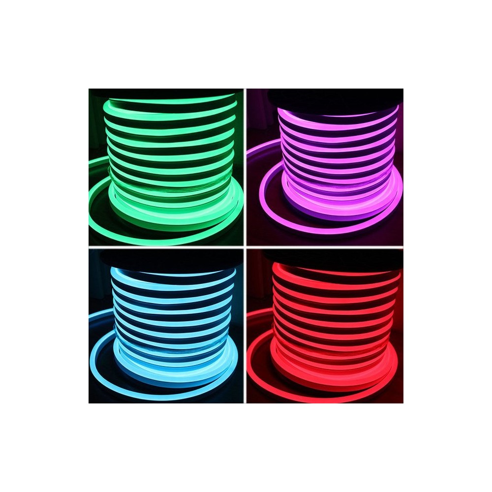 RGB 8×16 Neon Flex LED – 18W per meter, IP67, 230V