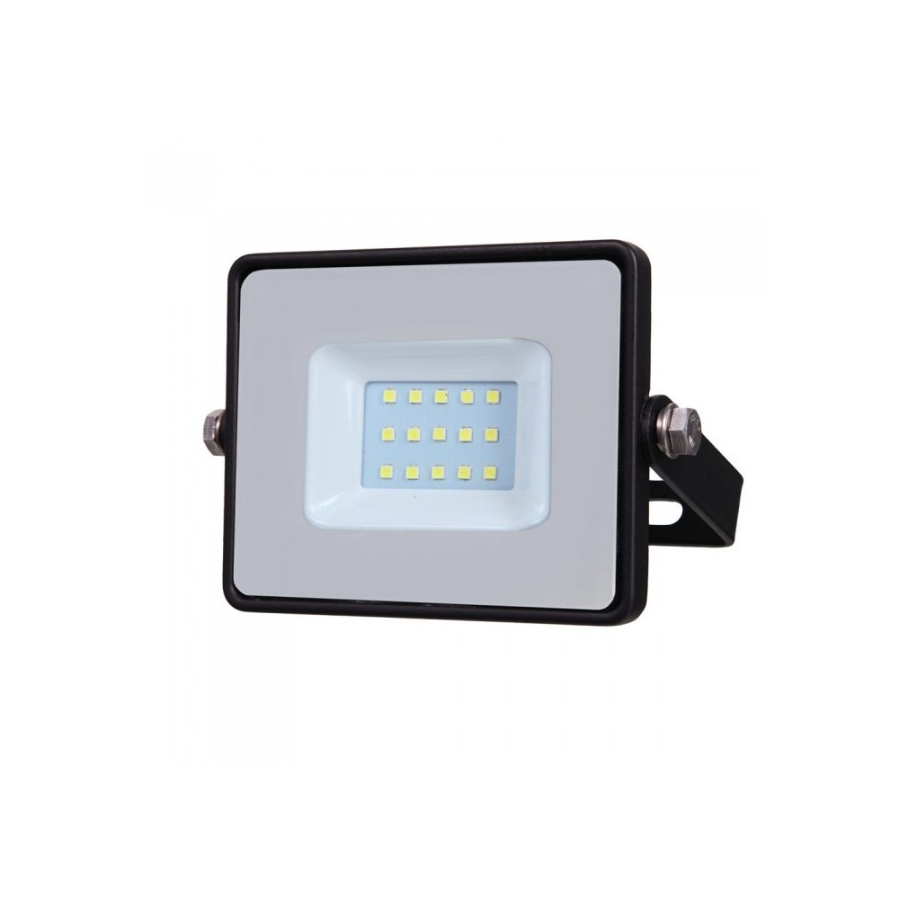 V-Tac 10W LED lyskaster - Samsung LED chip, arbeidslampe, utendørs - Dimbar : Ikke dimbar, Farge på huset : Hvit, Kulør : Varm
