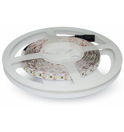 5m 8W/m LED-strip - 12V DC, 120 LED pr. meter, 8mm bred