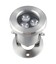 8W LED lyskaster - Varm hvit, IP68, 100% vanntett, Rustfri, 12V
