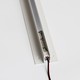 Trebetong/gips Skinne 120 cm for LED strips - Innfelt, kan forlenges