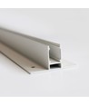 Troldtekt-skinne 120 cm for LED-striper - Innfelt, kan forlenges