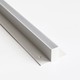 Trebetong/gips Skinne 60 cm for LED strips - Innfelt, kan forlenges