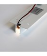 Troldtekt-skinne 60 cm for LED-striper - Innfelt, kan forlenges