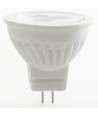 3W LED spotpære - Keramisk, 35mm, 12V, MR11 / GU4